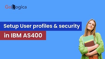 How to Setup User profiles and security in IBM AS400 | GoLogica