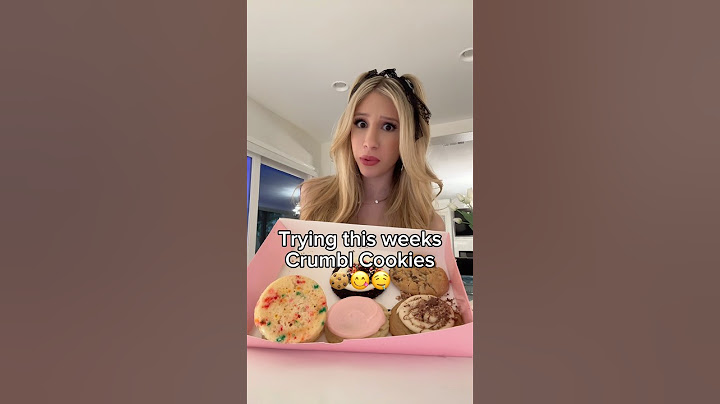 Another “CRUMBL COOKIE” Review By LANA RAE…
