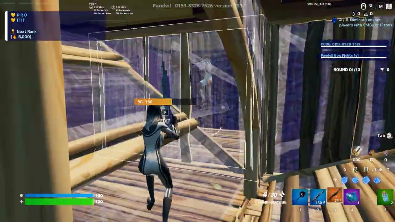 Fortnite on pc Finally!!!!! Insane 0 ping and 180 fps