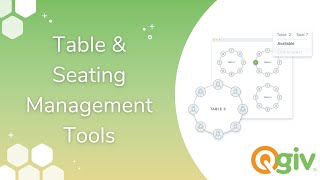 Qgiv Feature Spotlight: Table & Seating Management Tools