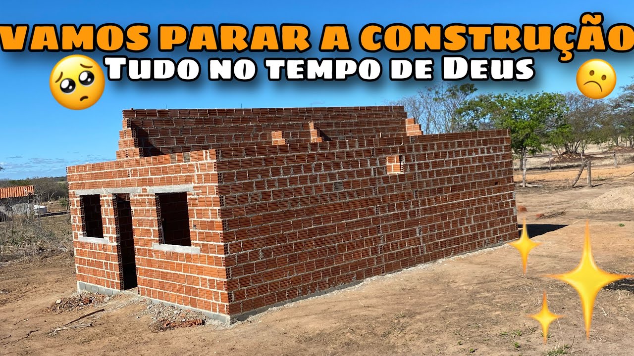 PARAMOS NOSSO SONHO POR UM TEMPO MAIS LOGO DEUS VAI NOS ABENÇOAR NOVAMENTE