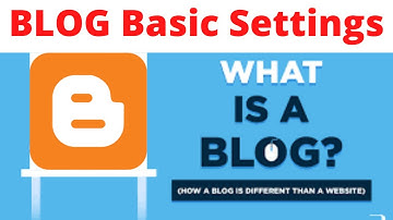 Blogger Basic Settings For Beginners in Urdu/Hindi | Blogger SEO Settings