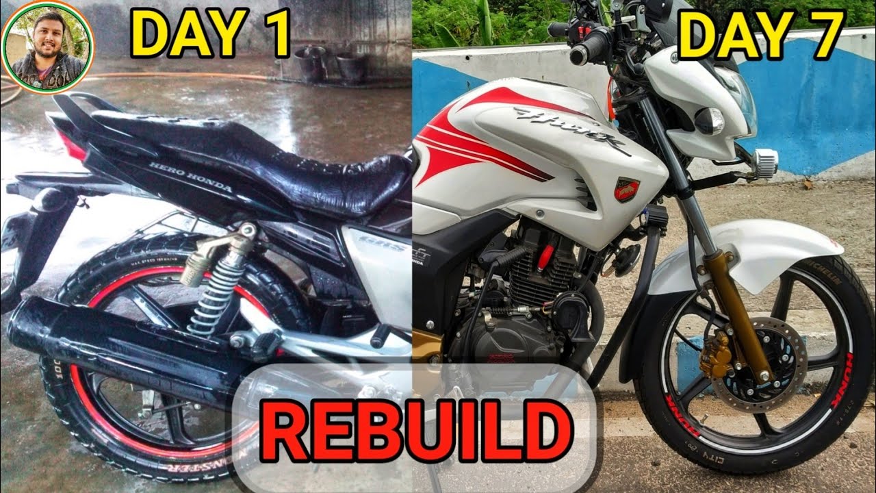 hero honda hunk side cover