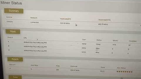 Testing video: #JASMINER X4-1U 520M for #ETH / #ETC mining.