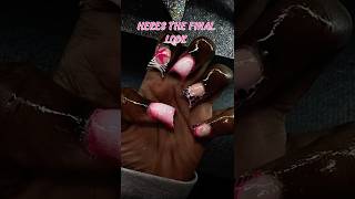 WATCH ME KILL THIS NAIL DESIGN 💕 #begginernailtech #nails #nailart #atl
