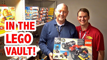 This Man Has Designed LEGO Sets for 45 Years | LEGO Archive Vault Tour