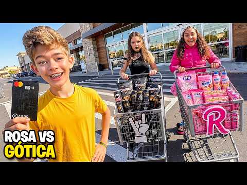 The GOTH and the PINK girl fought at the STORE because they can ONLY BUY things in their COLOR