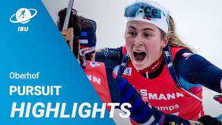 World Cup 23/24 Oberhof: Women Pursuit Highlights