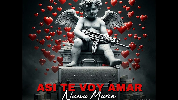 NUEVA MARCA... ASÍ TE VOY A AMAR (SOLO AUDIO) DERECHOS DE AUTOR A QUIEN CORRESPONDA