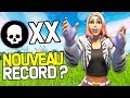 Nouveau record de kills en solo grce au nouveau skin fline sur fortnite 