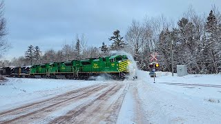 NBSR 120 Busts Through the Snowbanks at Vespra, NB!