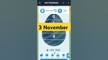 Yaytsogram cipher code November 3 #Yaytsogram #yaytsogramcipher #ciphercodes #ciphertext #airdrop