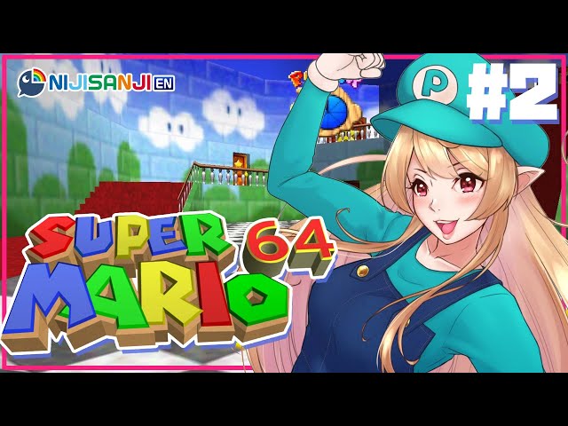 【SUPER MARIO 64 #02】endurance to 70 stars + 170k + i'm losing my mind!【NIJISANJI EN | Pomu Rainpuff】のサムネイル