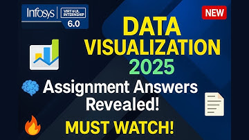 Infosys Springboard 6.0 | Data Visualization Assignment Answers 2025 🔥