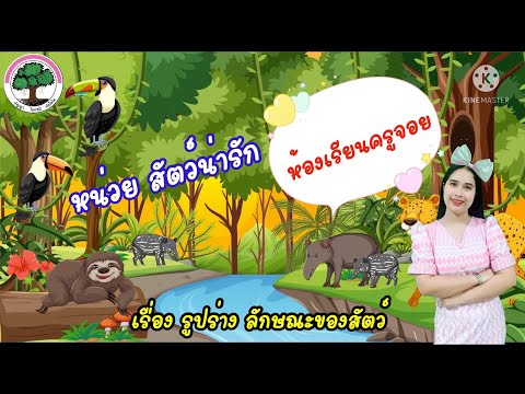 หน่วย สัตว์น่ารัก🐈🐇: กิจกรรมเสริมประสบการณ์ : เรื่อง รูปร่าง ลักษณะของสัตว์ 🐕🐄
