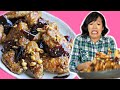 Making Maangchi's Crunchy Korean Fried Chicken Wings (Dakgangjeong: 닭강정) #UltraMess Challenge