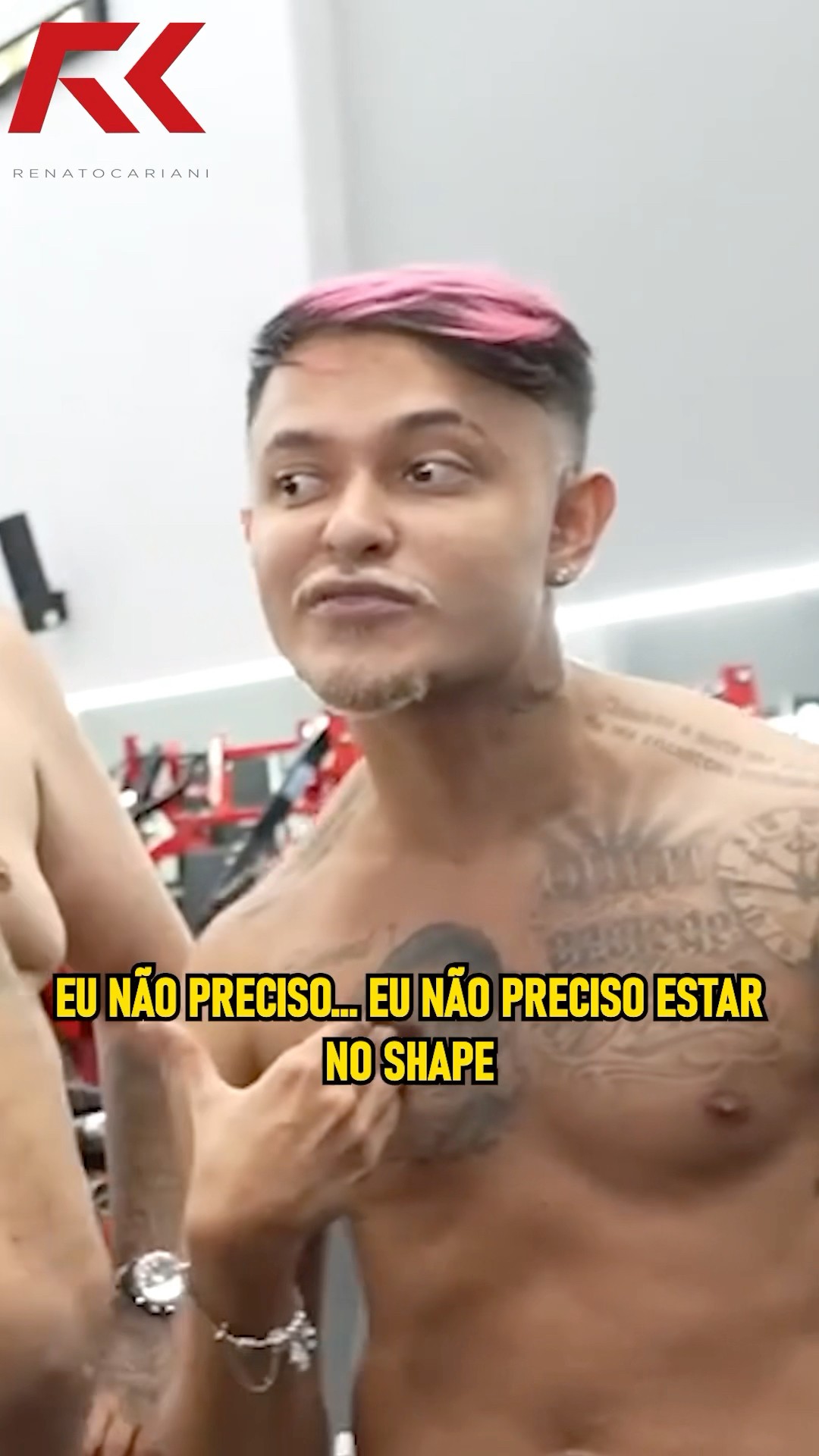 CREMOSINHO NÃO QUER MAIS BOTAR O SHAPE? ? #renatocariani #juliobalestrin #cremosinho #shape #dieta