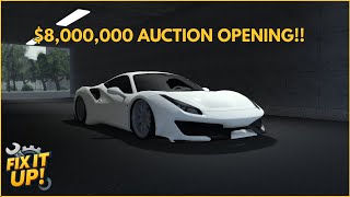 $8,000,000 Auction Opening And Maybe New Update?!?