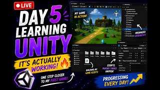 🔴 Day 5 of Learning Unity | Complete Beginner Game Dev Journey 🎮