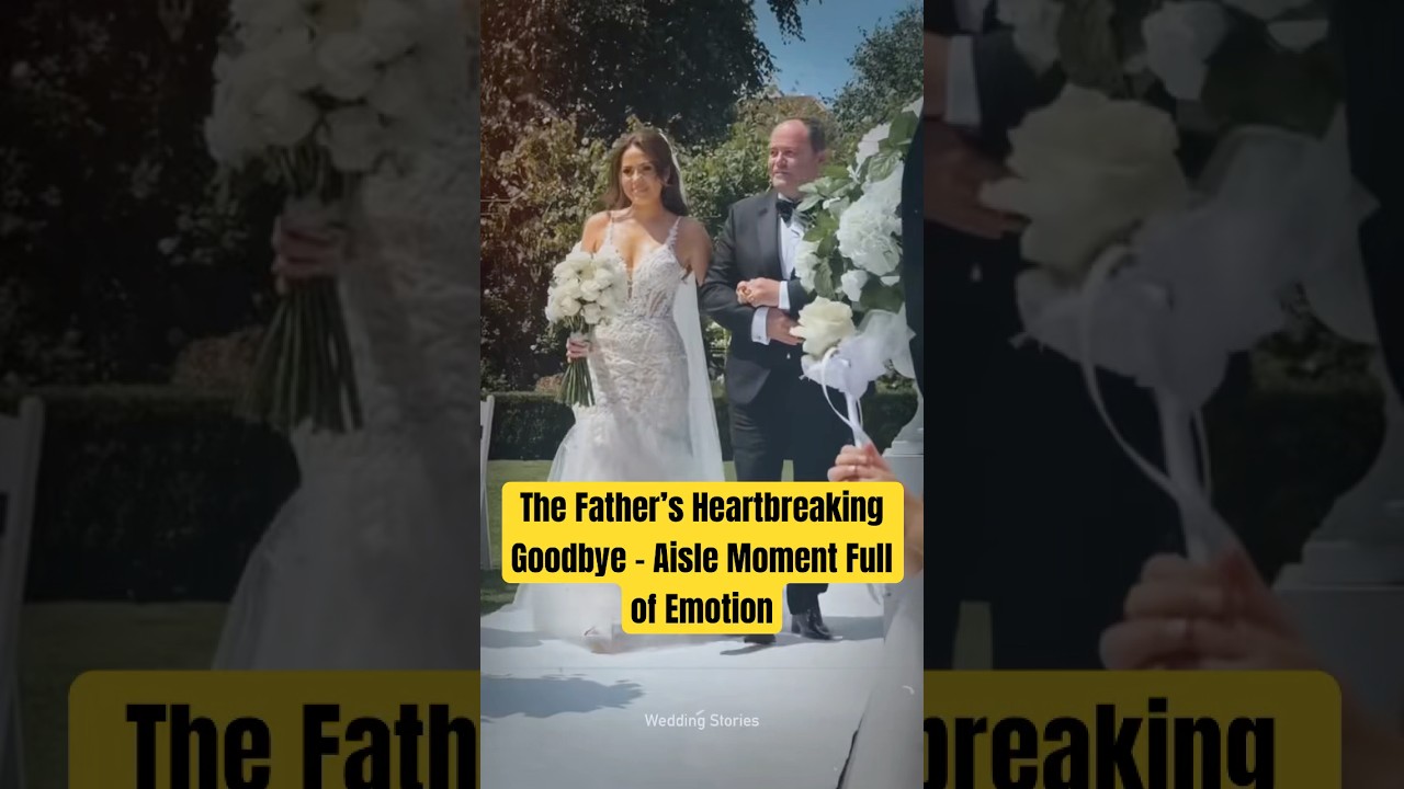 The Father’s Heartbreaking Goodbye - Aisle Moment Full of Emotion 