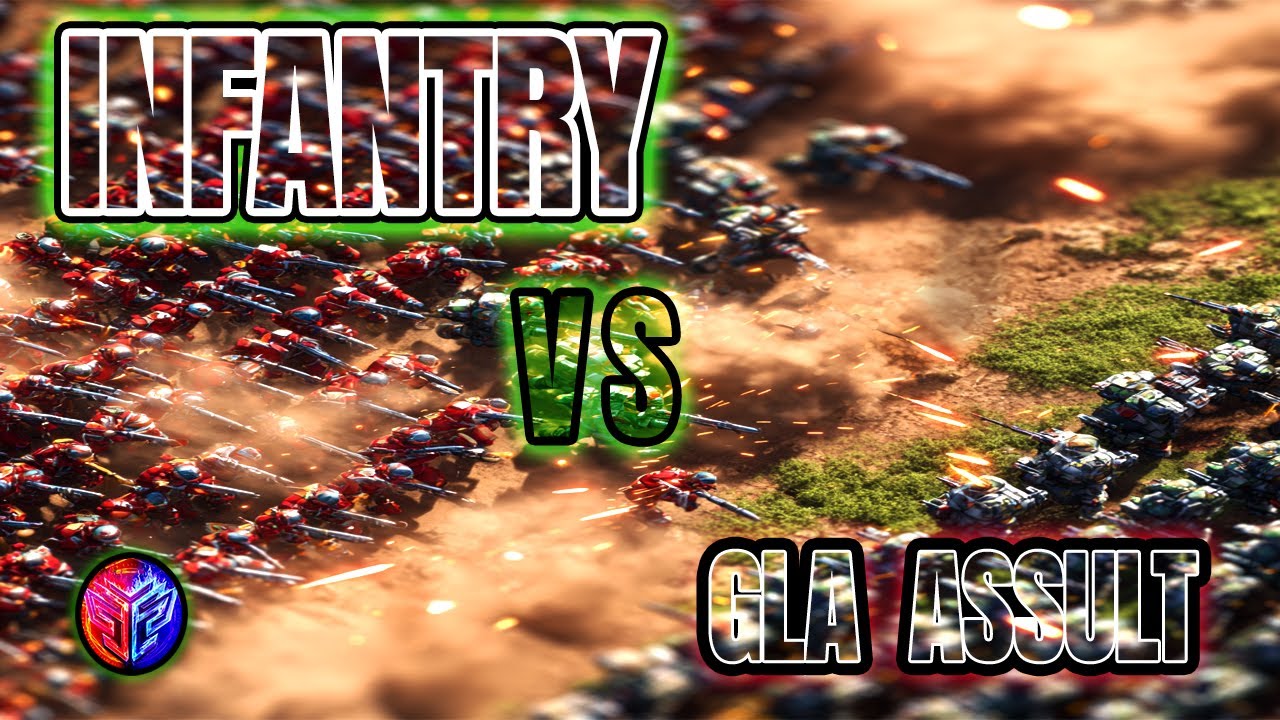 NO COVER. NO MERCY ⚔️ | CHINA INFANTRY vs GLA ASSAULT FORCES