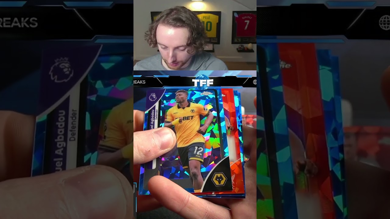 We Got An INSANE ROOKIE In Topps Sapphire #tffbreaks #footballcards #sportscards #topps #liverpool