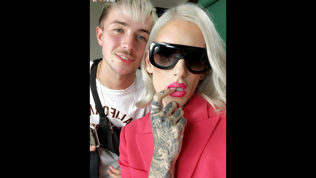 Jeffree Star Films With Mitchell | SnapChat Story