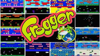 Frogger (1981) Versions Comparison|PORTS THAT WILL SHOCK U 👀😲|HD|60FPS