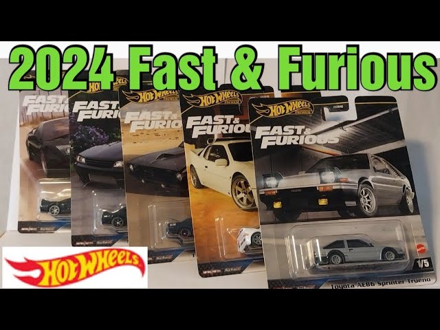 ミニカー Hotwheels FAST&FURIOUS BOX ASSORT UNBOXING: 2024 Hot Wheels Fast & Furious Decades of Fast 5