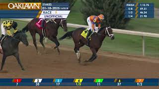 Oaklawn Park Jan 18, 2025 The Renaissance Stakes