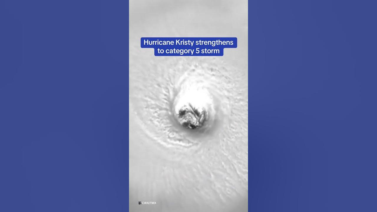 Hurricane Kristy strengthens to category 5 storm
