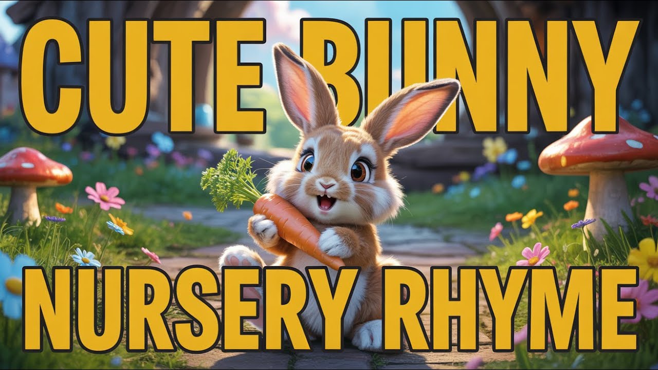 Bunny Nursery Baby Song | Cute Rabbit Songs and Funny Bunny Dance Music for Preschool Kids