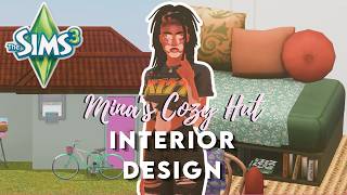 🏡Tiny House Build &amp; Interior Design | Mina's Hut | Runaway Teen Sims 3 Challenge | Sunset Lake Ep. 6