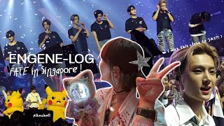 engene Vlog    Enhypen World Tour Fate In Singapore 