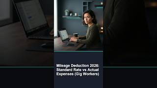 Mileage Deduction 2026: Standard Rate vs Actual Expenses (Gig Workers)