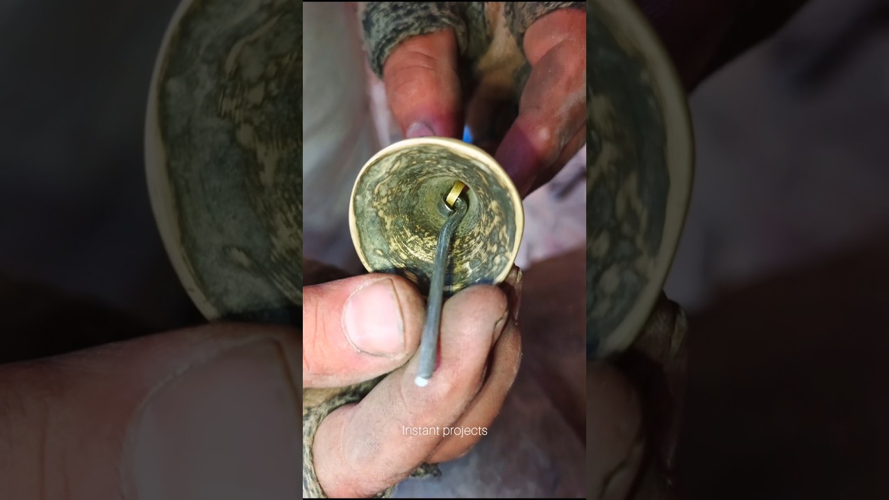 Repairing a Small Brass Bell