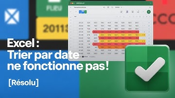 excel trier par date ne fonctionne pas