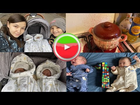 БЛИЗНЕЦАМ 1 МЕСЯЦ// КАК СПРАВЛЯТЬСЯ С ДВОЙНЕЙ// ГВ ДВОЙНИ