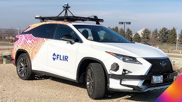 First Look: FLIR Next-Generation ADK & Thermal-Equipped Autonomous Test Vehicle | CES 2019