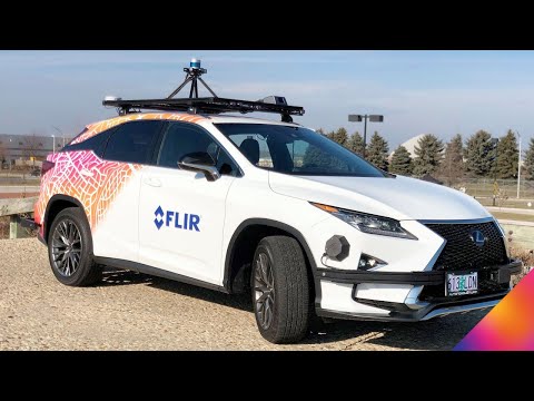 First Look: FLIR Next-Generation ADK & Thermal-Equipped Autonomous Test Vehicle | CES 2019