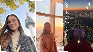 Seoul diaries | Lotte Sky Bridge & Namsan Tower: best views & sunsets in Seoul!