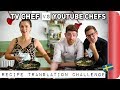 TV CHEF vs YouTube CHEFS | Swedish Recipe Translation Challenge
