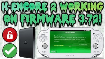 PS Vita H-encore² Now Working On 3.72!!