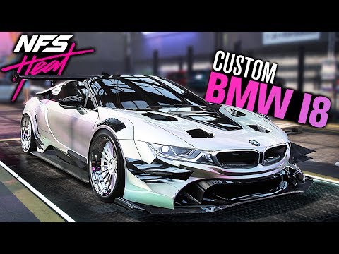 need-for-speed-heat-gameplay---bmw-i8-roadster-widebody-customization!
