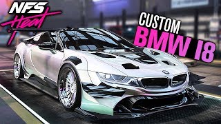 Need for Speed HEAT Gameplay - BMW i8 Roadster Widebody Customization!