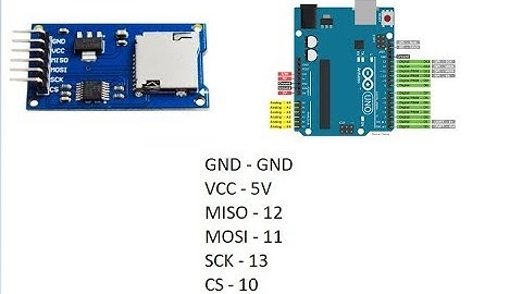 Code giao tiếp thẻ nhớ sd arduino (micro sd card reader arduino)