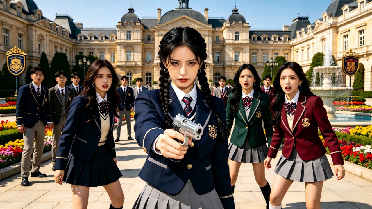 王牌杀手逆袭校园，马甲一掉全校跪服