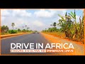 4K ULTRA HD drive in AFRICA - Nigeria, from Lagos to Abeokuta