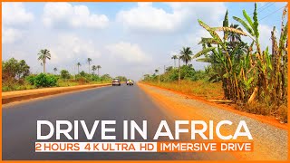 4K ULTRA HD drive in AFRICA - Nigeria, from Lagos to Abeokuta