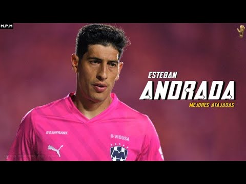 Esteban Andrada Mejores Atajadas 2023/24 • Club Monterrey